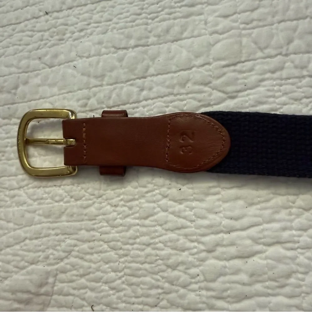 Leatherman Limited Youth belt 32 Stylish Navy Belt with North Carolina logo